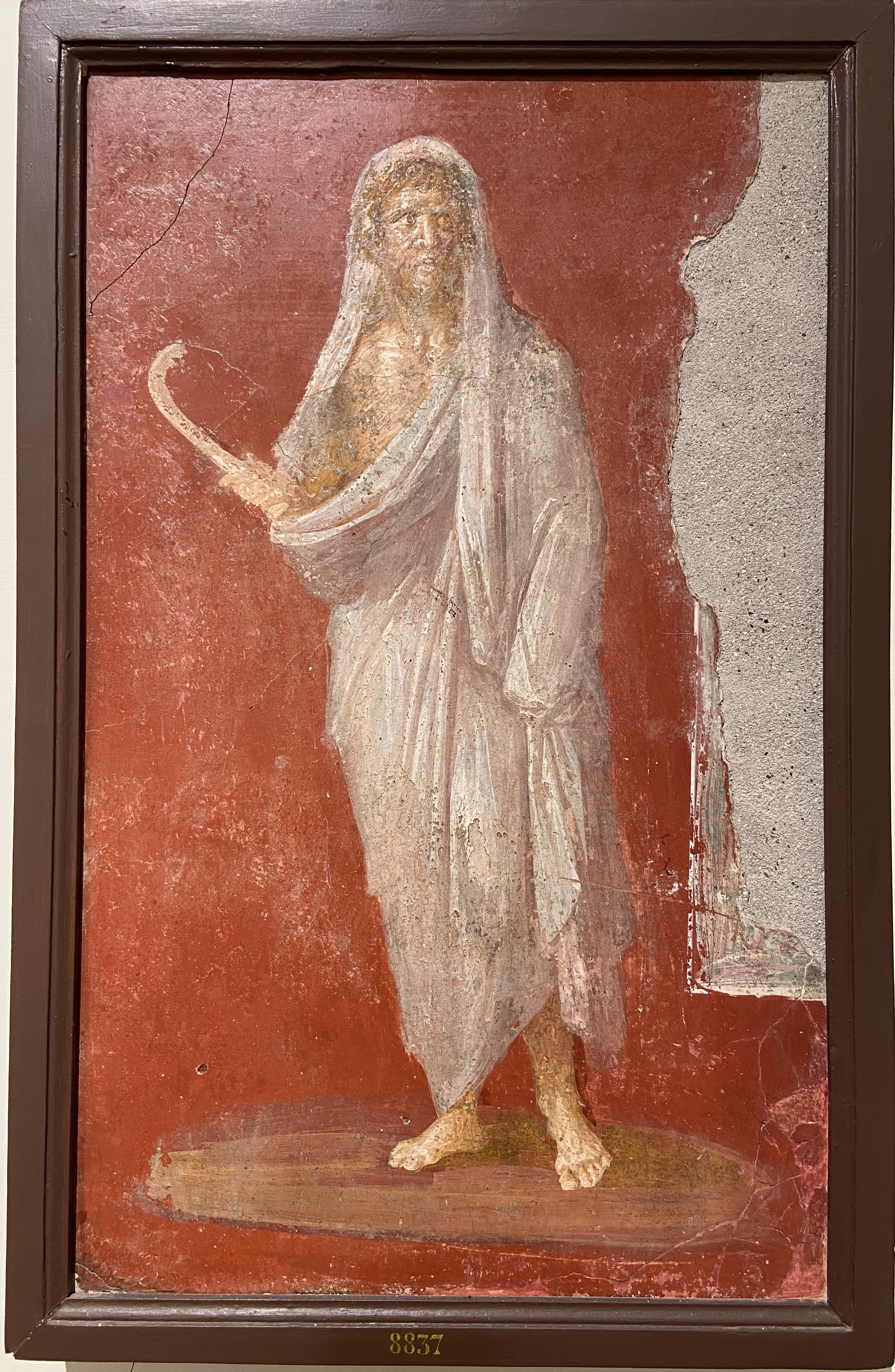 Saturn - Fresko aus Pompeji, 1. Jh. n. Chr. 